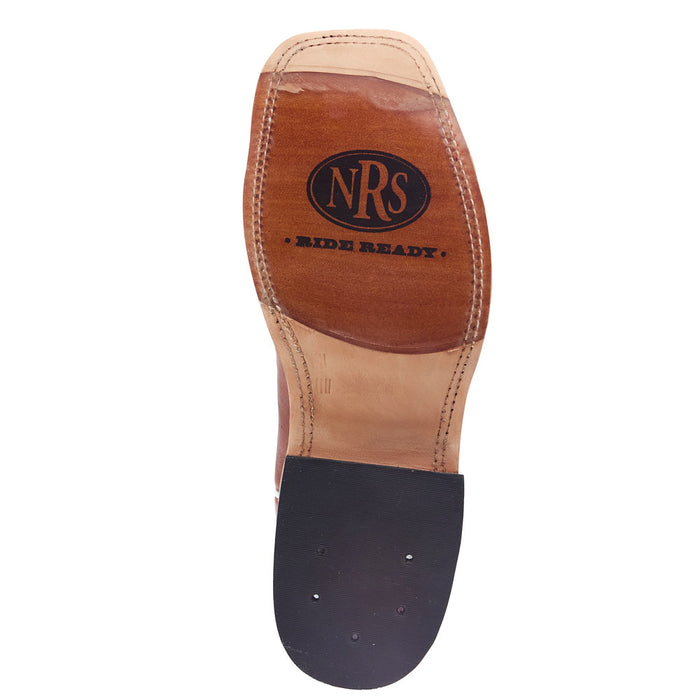 Anderson Bean Men's Ride Ready Brandy Ranch Hand Vamp 13in Dolphin Blue Waxy Kansas Top Boot