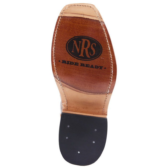 Anderson Bean Women's Dark Brown Stagecoach Vamp with 13in Matching Top