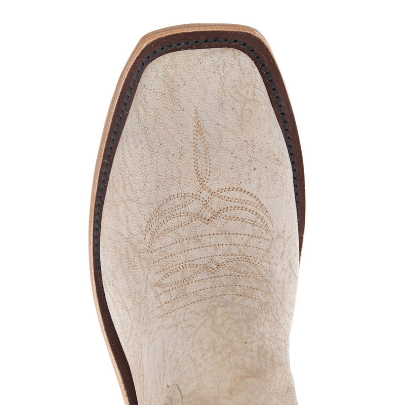Anderson Bean Women's NRS Ride Ready Natural Marsh Vamp 15in Blacked Tooled Top