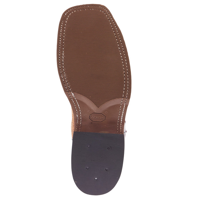 Anderson Bean Men`s Ride Ready Peanut Poseidon Vamp 13in Sangria Kidskin Lustre Top Boot
