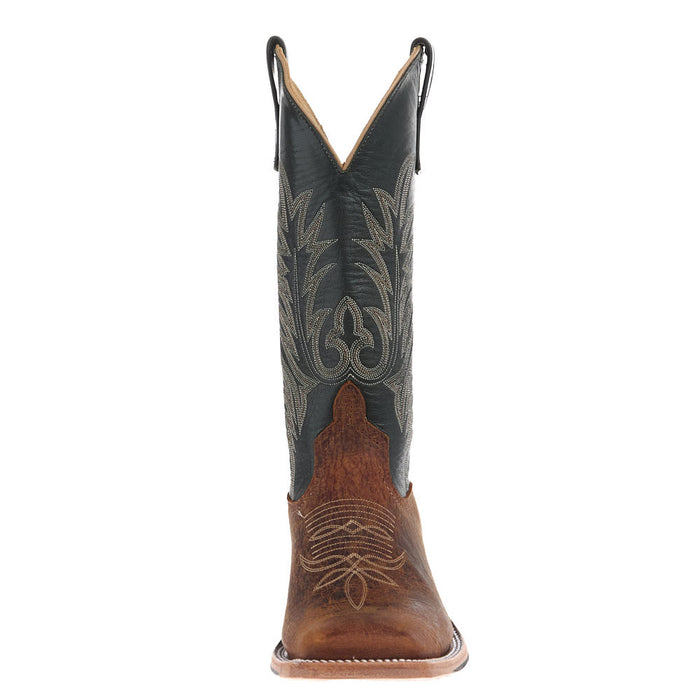 Anderson Bean Men's Cognac Capital Deer Vamp 13in Green Top Boot