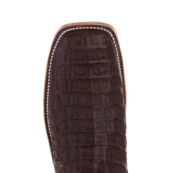 Anderson Bean Women's Brown Lux Caiman Vamp 13in Matador Kidskin Top