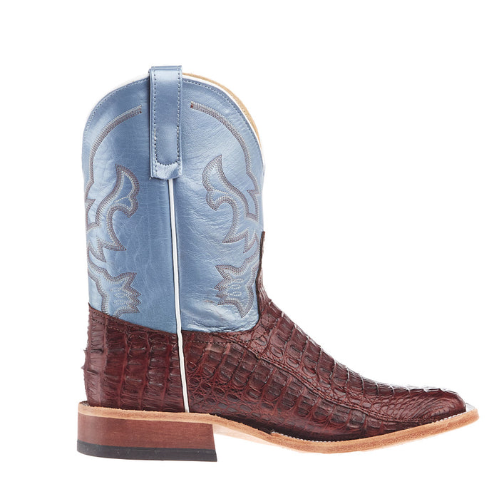 Anderson Bean Men's Rust Hornback Caiman 13In Bellflower Lustre Top Boot