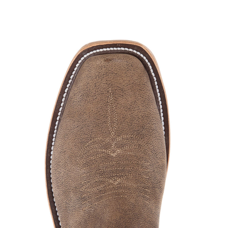 Anderson Bean Women's Ride Ready Eastwood Camel 13In Violet Buffamonte Top Boot