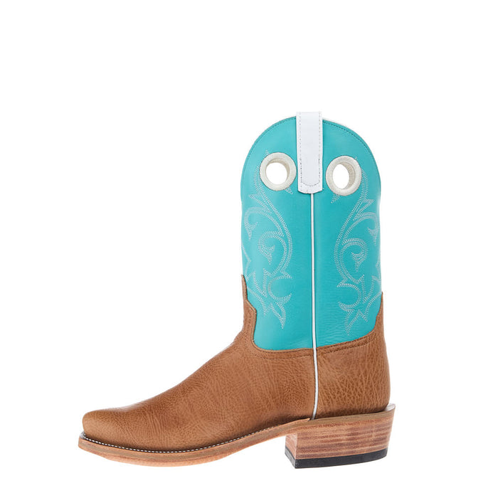 Anderson Bean Ride Ready Tan Shoulder Vamp 11in Dolphin Blue Waxy Kansas Top