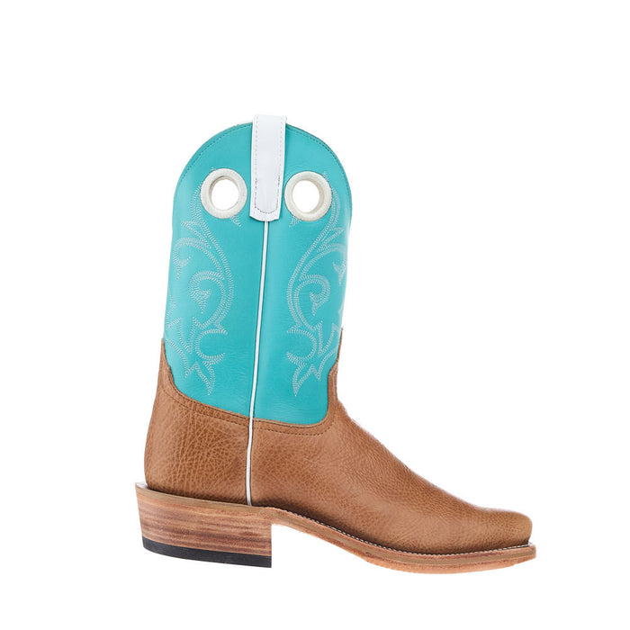 Anderson Bean Ride Ready Tan Shoulder Vamp 11in Dolphin Blue Waxy Kansas Top