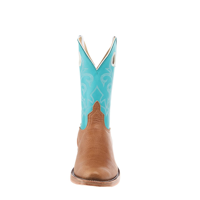 Anderson Bean Ride Ready Tan Shoulder Vamp 11in Dolphin Blue Waxy Kansas Top