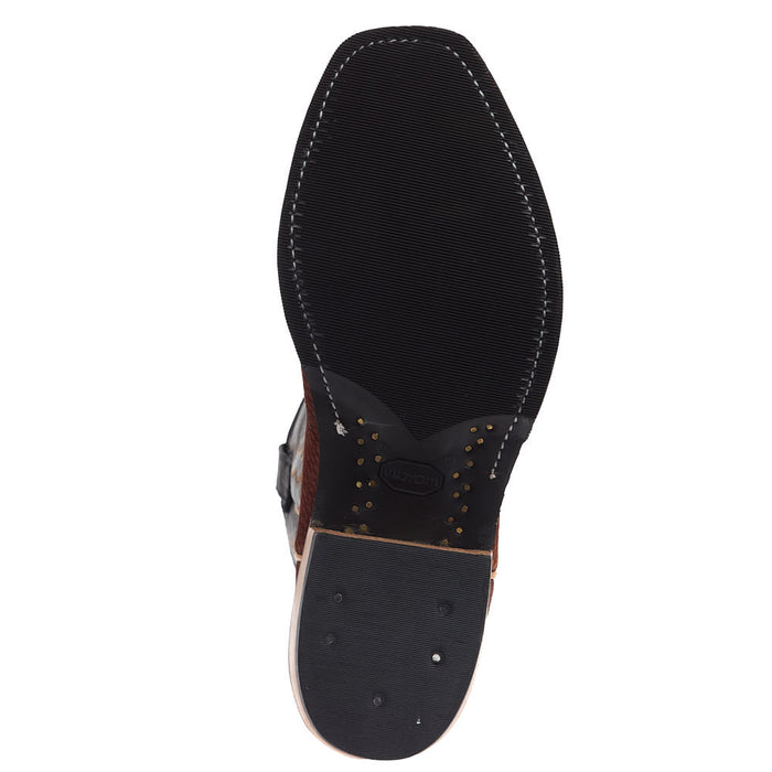 Anderson Bean Men's NRS Ride Ready Rust Carpincho Vamp 13in Black Remu