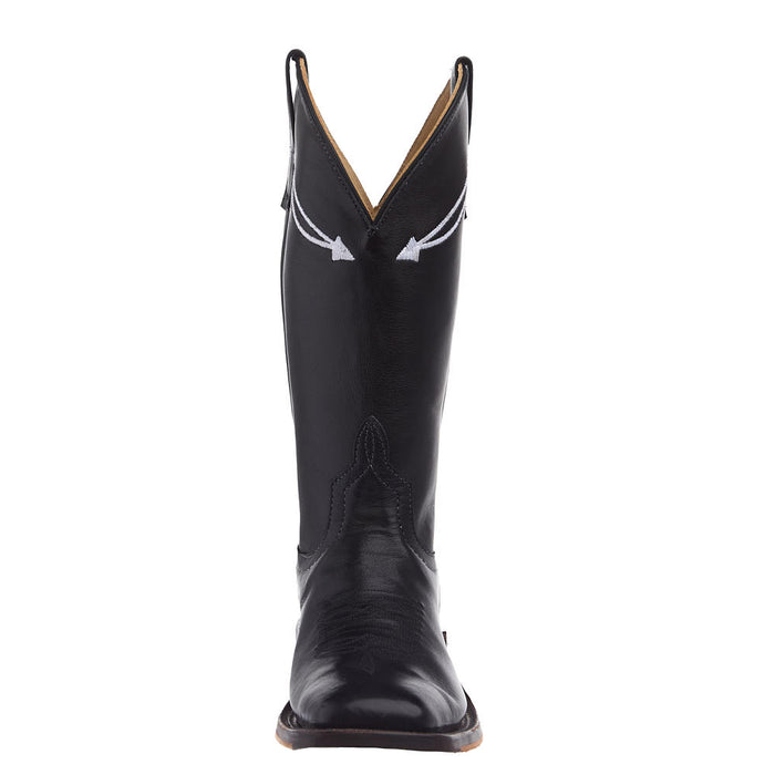 Anderson Bean Women's NRS Ride Ready Lite Black Sleek Buffalo Vamp 12in Matching Top