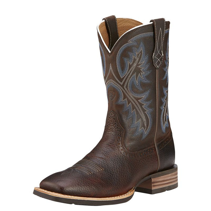 Men's Quickdraw Brown Oiled Rowdy Cowboy Boots