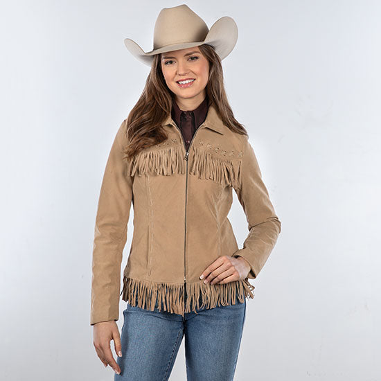 Fornia Apparel Inc Saddle Creek Fringe Jacket