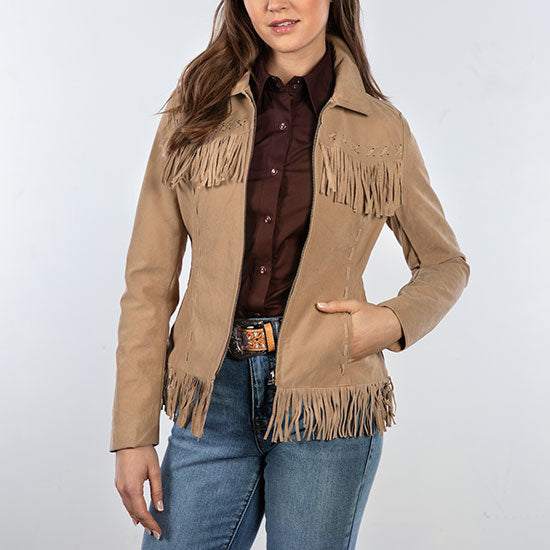 Fornia Apparel Inc Saddle Creek Fringe Jacket