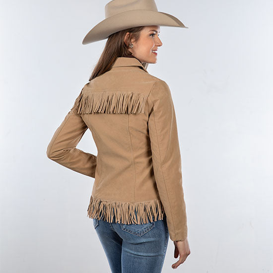 Fornia Apparel Inc Saddle Creek Fringe Jacket