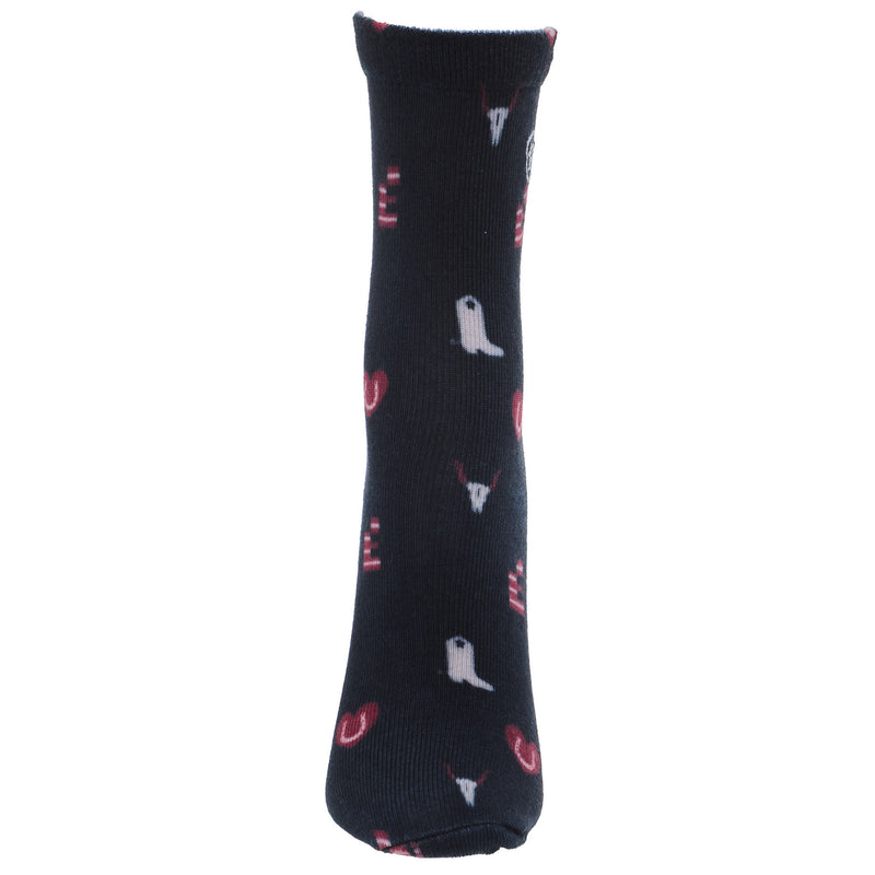 Ariat Kid`s Horse Love 2 Pack Classic Crew Socks