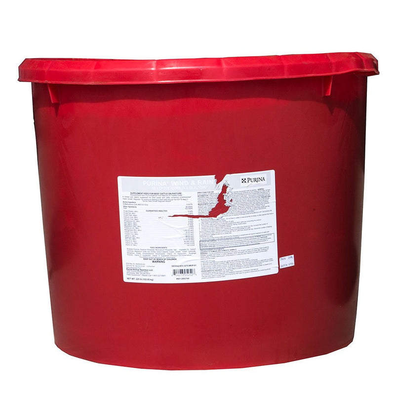 Purina Animal Nutrition Wind and Rain All-Season Mineral Tub