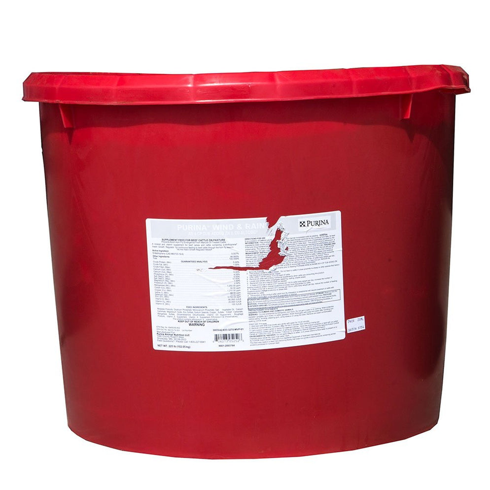 Purina Animal Nutrition Wind and Rain AllSeason Mineral Tub — NRS