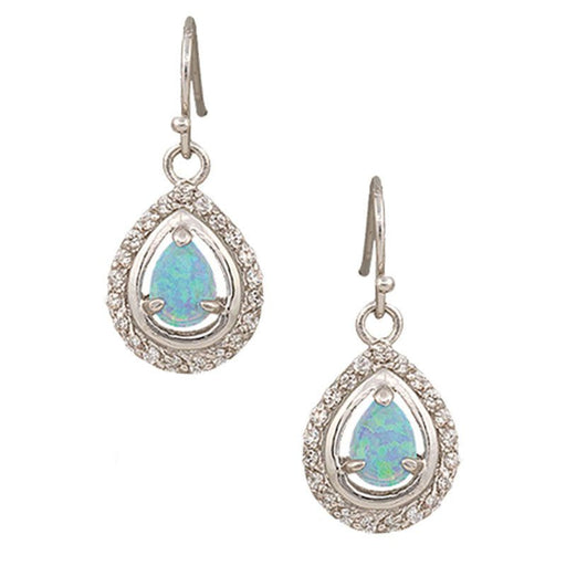 Women's River Lights on Ice Teardrop Earrings