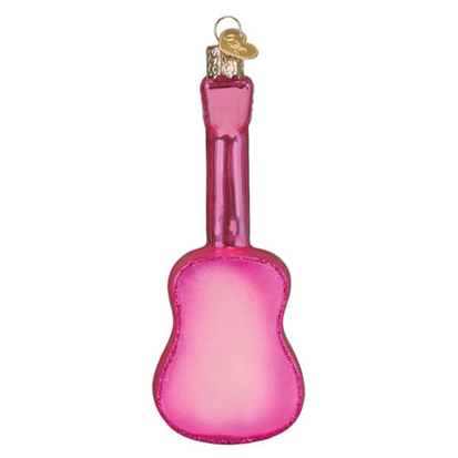Nrs Ohio Leftovers Glittered Glam Guitar Ornament