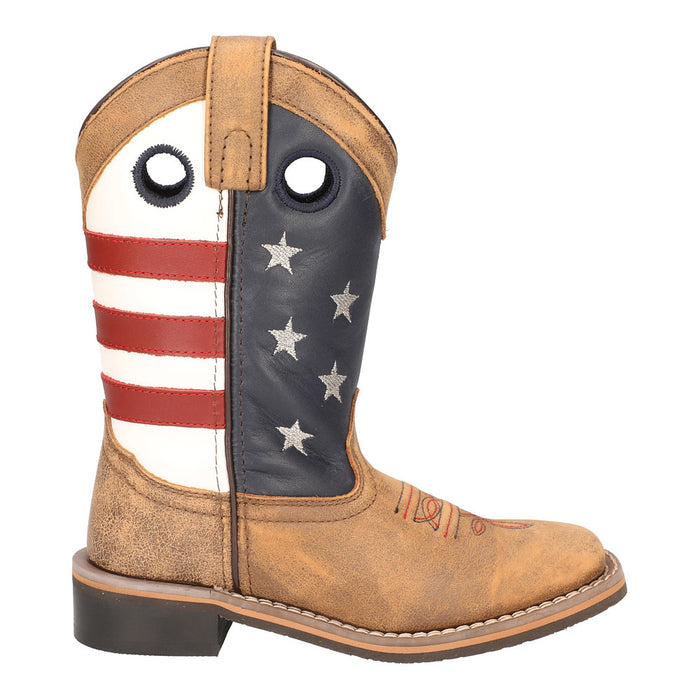 Smoky Mountain Kid`s Stars and Stripes Boots