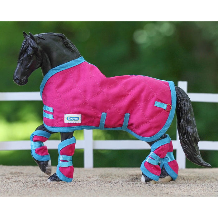 Breyer Blanket/Shipping Boots Hot Pink