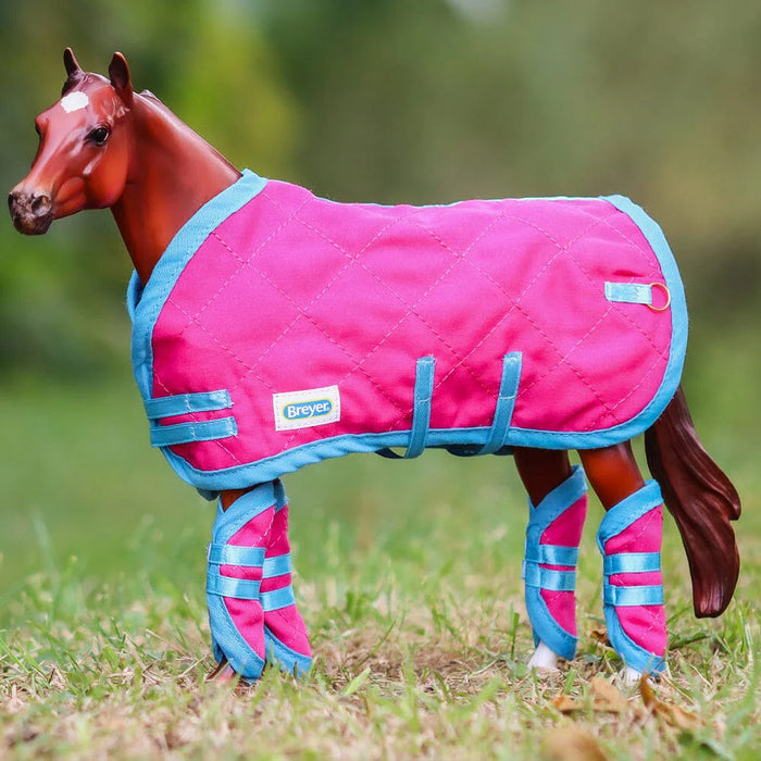 Breyer Blanket/Shipping Boots Hot Pink