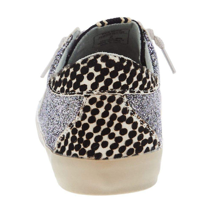 Shu Shu Shop Paula Kids Pewter Glitter Shoes