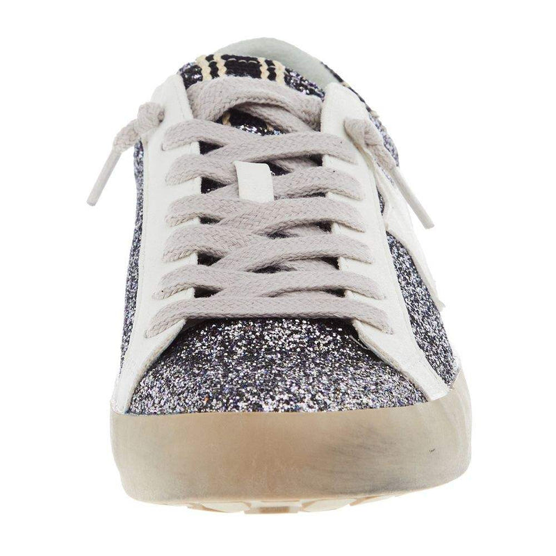 Shu Shop Paula Kids Pewter Glitter Shoes