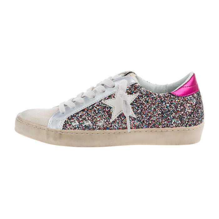 Shu Shop Kid's Paula Multicolor Glitter Sneaker