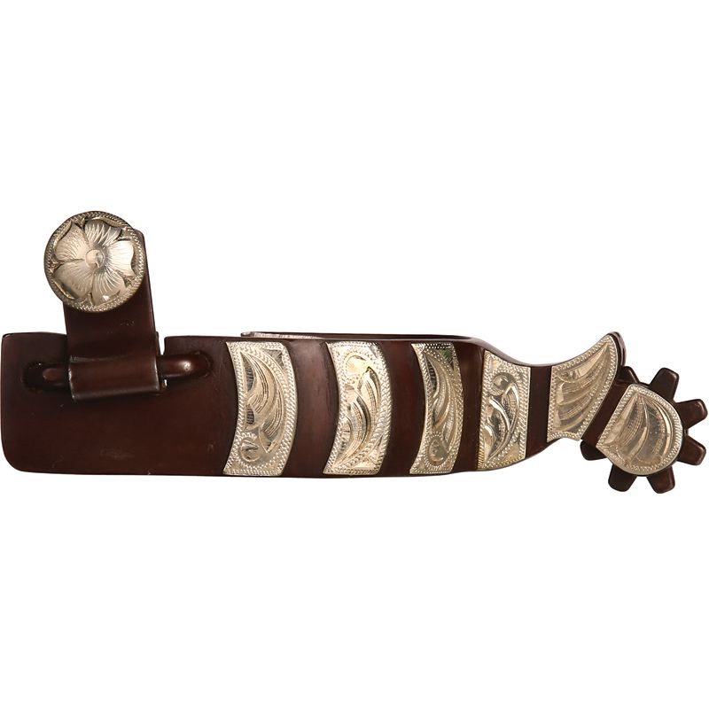 Brown Antique Finish Roping Spur