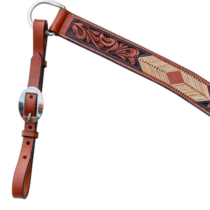 Professionals Choice Arrowhead Rawhide 1 3/4in Tapered Breast Collar