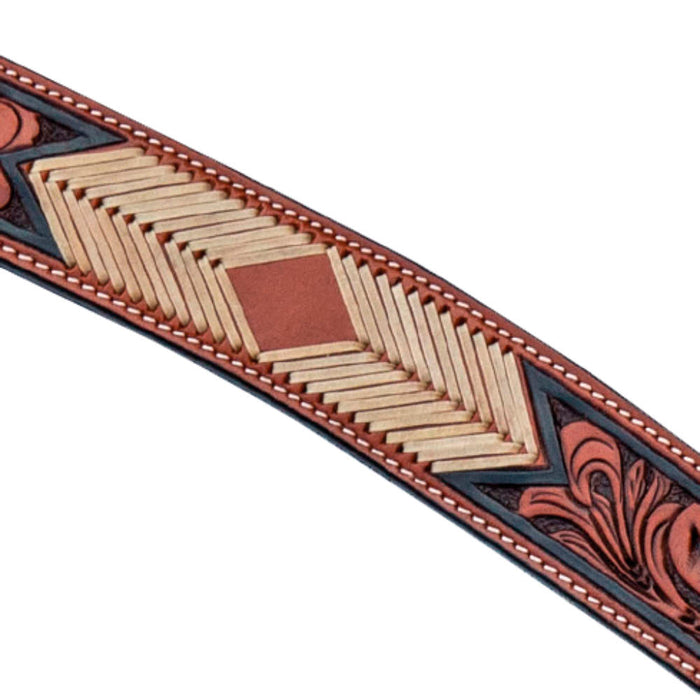 Professionals Choice Arrowhead Rawhide 1 3/4in Tapered Breast Collar