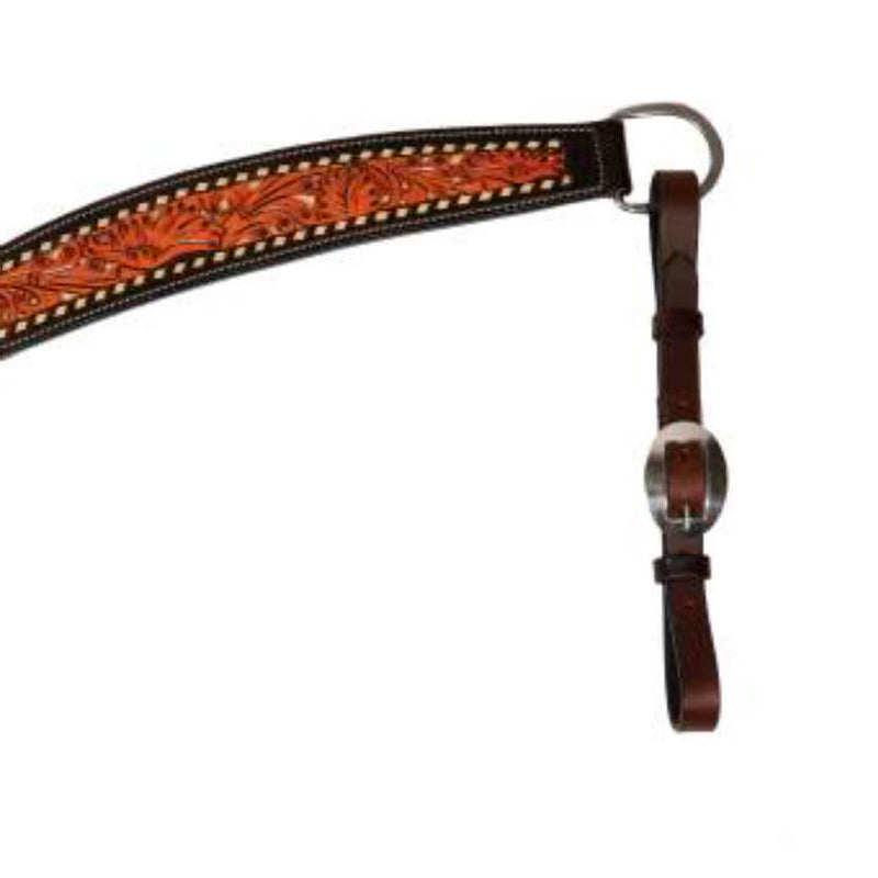 Professionals Choice Filigree Buckstitched 2 Inch Breast Collar