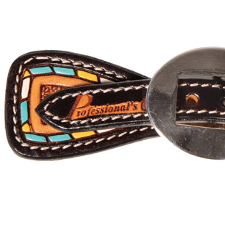 Professionals Choice Ladies or Youth Basket Weave Spur Straps