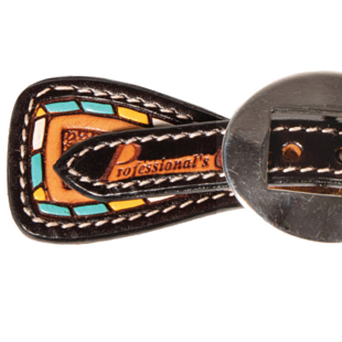 Professionals Choice Ladies or Youth Basket Weave Spur Straps