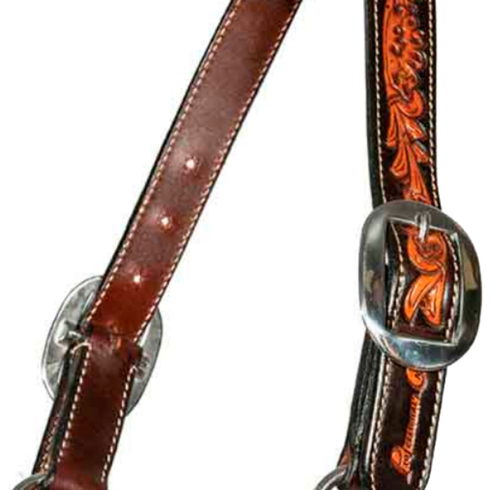 Professionals Choice Heritage Rawhide Braided Leather Horse Halter