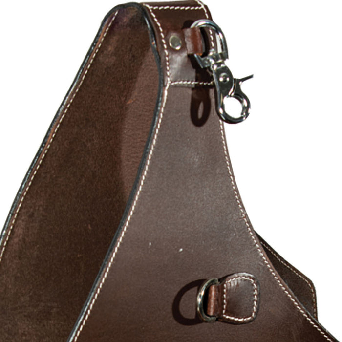Professionals Choice Tooled Leather Saddle Bag