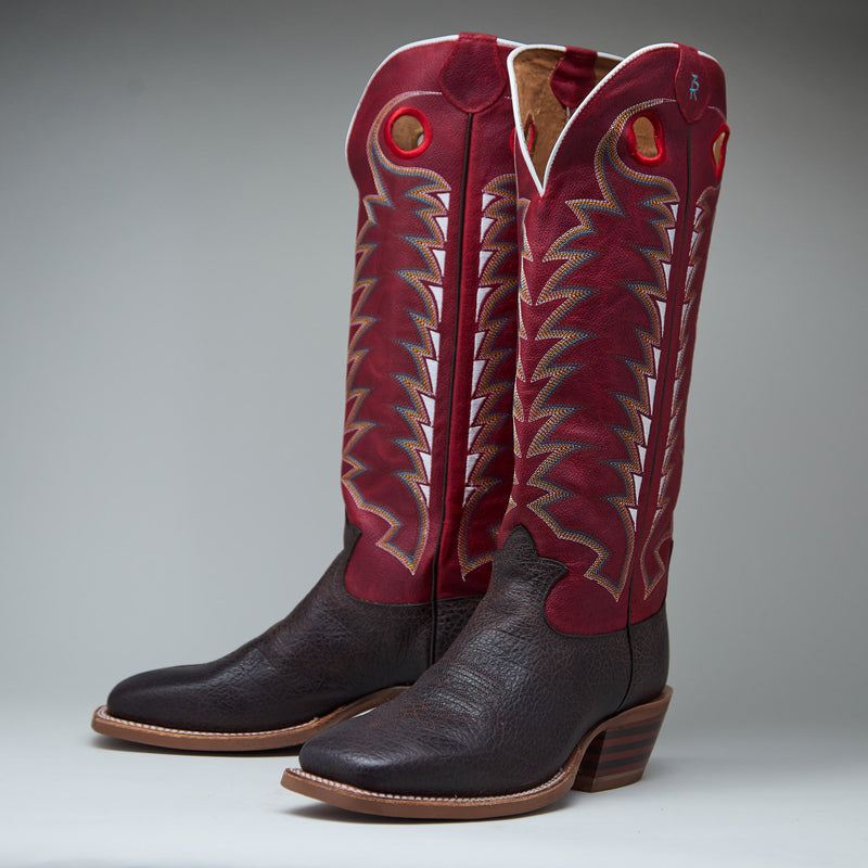 Tony Lama Men's Brown Rosston 16in Buckaroo Cowboy Boots