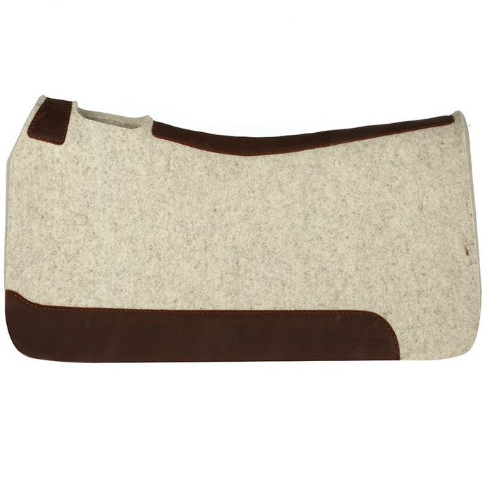 5 Star Equine Products Supplies Inc. 5 The Roper 3/4 Inch Natural Felt Saddle Pad