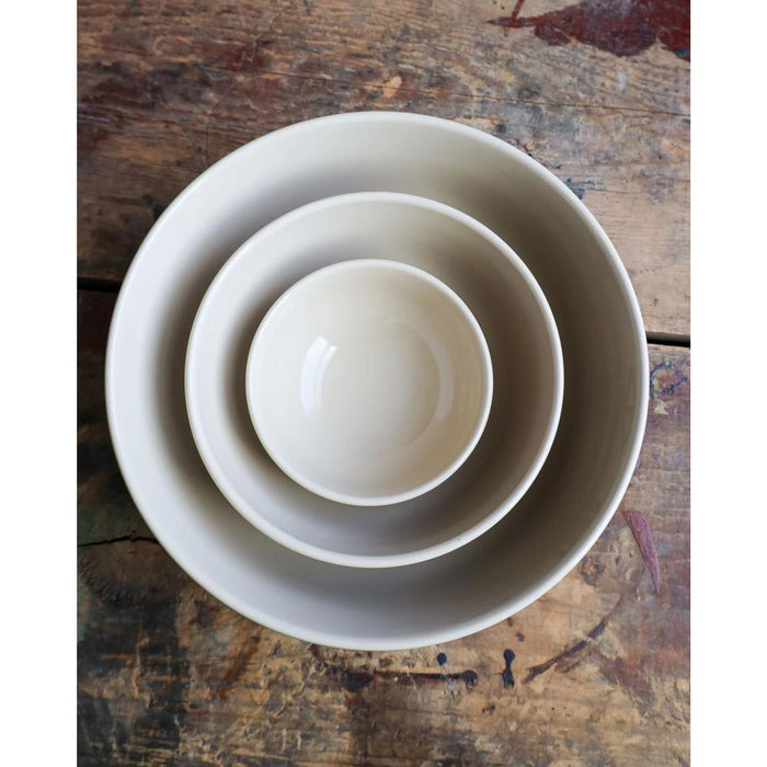 West Creation Branded 3 pc Ceramic ern Serving and Mixing Bowl Set