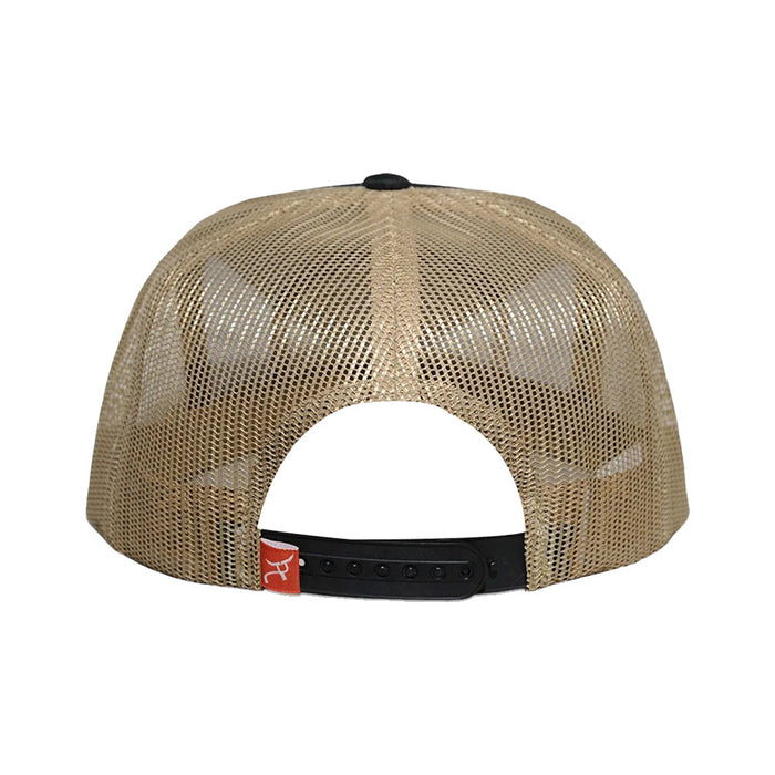 Ropesmart Black and Tan All Rodeo Trucker Patch Cap