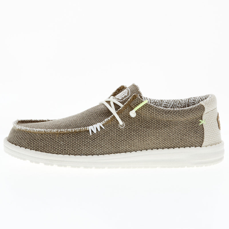 Hey Dude Men's Wally Braided Fossil Casual Shoe