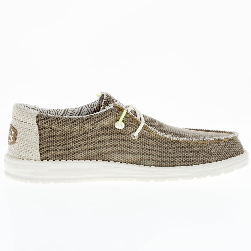 Hey Dude Men's Wally Braided Fossil Casual Shoe