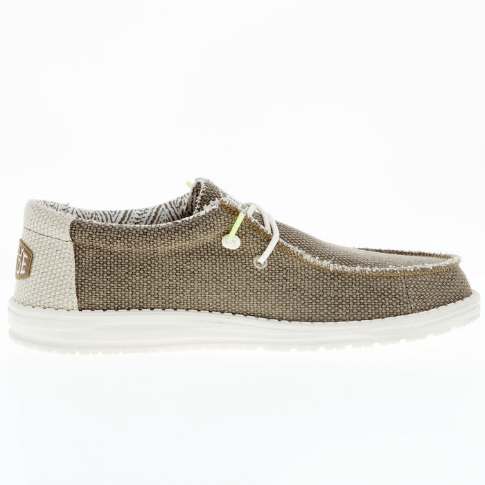 Hey Dude Men's Wally Braided Fossil Casual Shoe