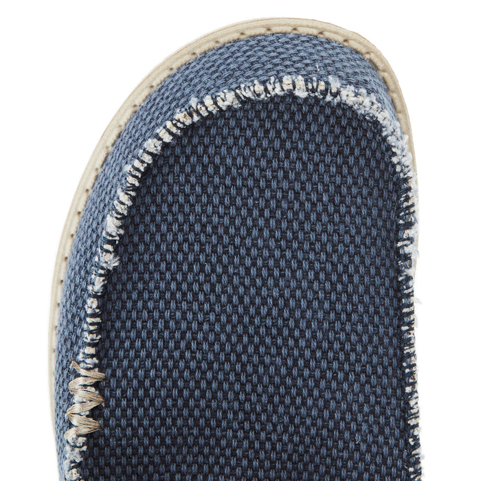 Hey Dude Men's Wally Braided Blue Night Casual Shoe