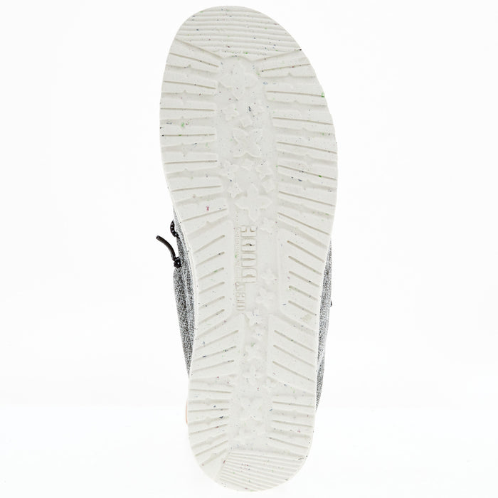 Hey Dude Men's Wally Eco Linen Black Casual Shoe
