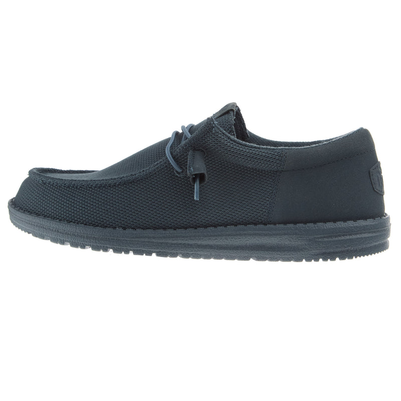 Hey Dude Mens Dark Slate Wally Funk Mono Casual Shoe