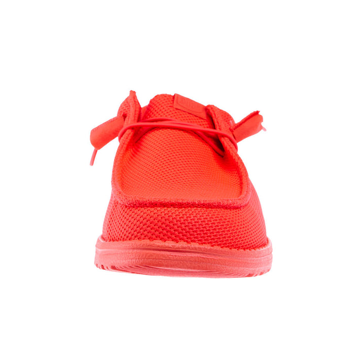 Hey Dude Men`s Fiery Coral Wally Funk Mono Casual