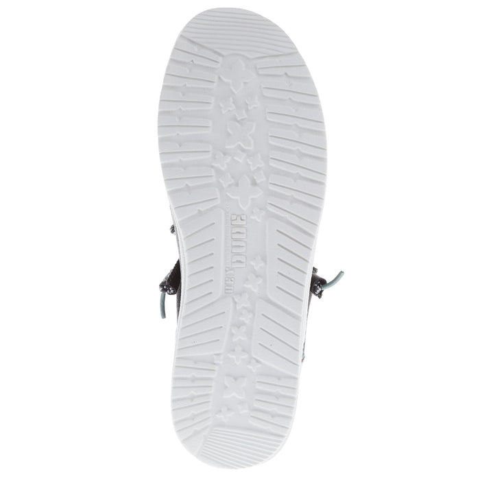 Hey Dude Men's Wally Funk Tie Dye Grey Casual Shoe