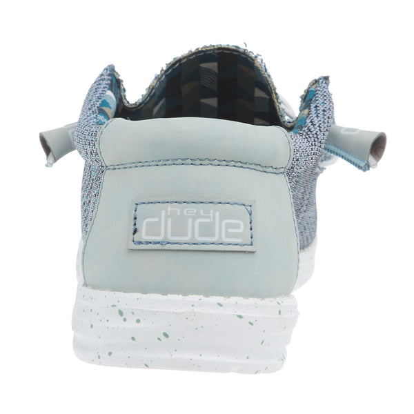 Hey Dude Men's Wally Sox Ice Grey Casual Shoe