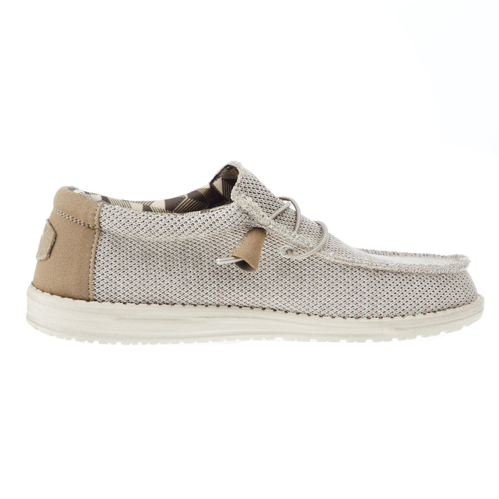 Hey Dude Men's Wally Sox Beige Casual Shoe